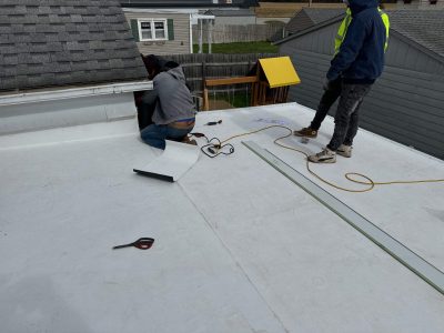 New Flat Roofing Construction