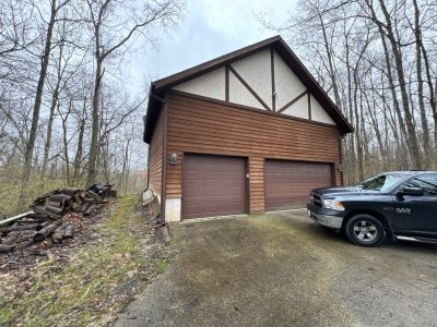 New Garage Roof Installation