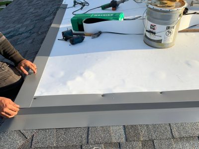 New Shingle Roof Installation